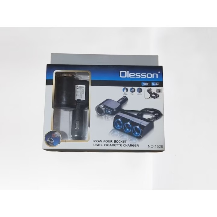 Tripla auto 3+1+USB