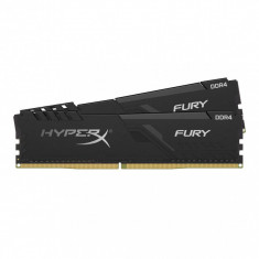 Memorie RAM Kingston, HyperX FURY Black, DIMM, DDR4, 16GB (Kit 2x8GB), 3200MHz, CL16 foto