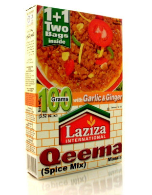 LAZIZA Qeema Masala (Condiment pentru Carne Tocata) 100g foto