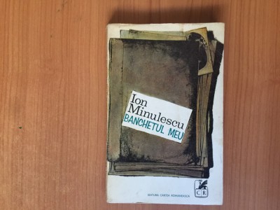 h5b Ion Minulescu - Banchetul meu foto