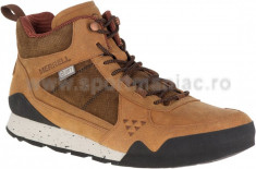 Ghete Barba?i casual impermeabile Merrell Burnt Rock Mid Waterproof SelectDry foto