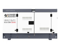 Generator de curent trifazat cu motor diesel Konner Sohnen KS 33-3XM, 33 kva