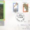 Australia 1986 - flori, serie pe FDC circulata