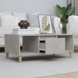 Cumpara ieftin Măsuță de cafea, gri beton, 90x50x36,5 cm, lemn prelucrat