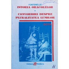 Istoria Oracolelor ,convorbiri Despre Pluralitatea Lumilor - Fontenelle , F601