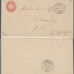 Switzerland 1877 Postal History Rare Cover Stafa to Herisau DB.559