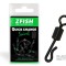 Vartej Rapid ZFISH Quick Change Swivel Matt, Nr 12, 20Kg, 10Buc, Negru