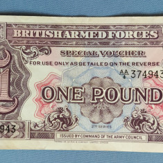 UK / British Armed Forces - 1 Pound (1948)