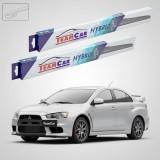Cumpara ieftin Ștergătoare Mitsubishi Lancer Sedan (CY), EVO X 2008-2017 | Set Față Hibrid &ndash; TeamCar&reg;