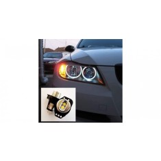 Set 2 Becuri Led Marker Angel Eyes 20W DRL Canbus Compatibile BMW E90 E91 Non-facelift 2005-08