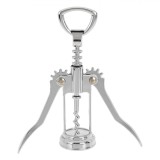 Tirbușon Metalic, 17 cm, Argintiu, Oem