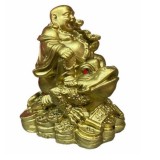 Buda pe raioasa din rasina 7 x 5 cm , Model TT41