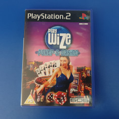 Playwize Poker & Casino - joc PS2 (Playstation 2)