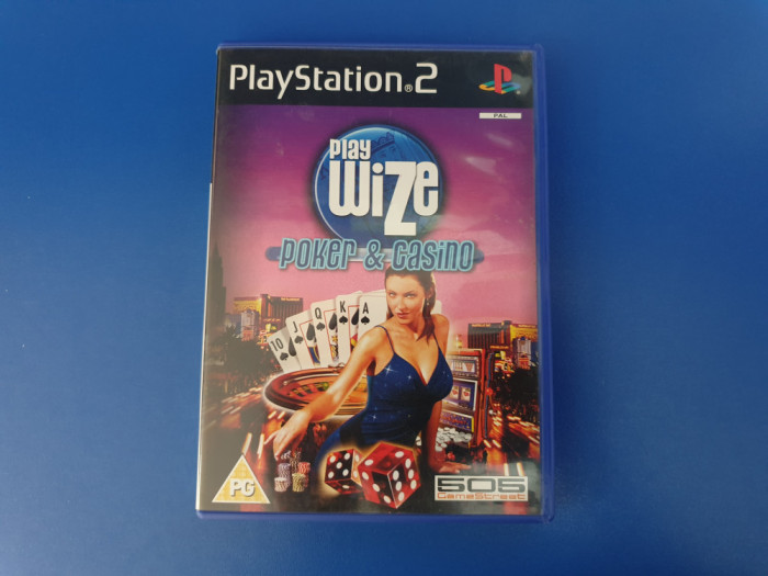 Playwize Poker &amp; Casino - joc PS2 (Playstation 2)