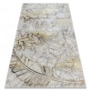 Covor BLISS Z218AZ237 crem / aur - Flori, modern, structural, 160x220 cm