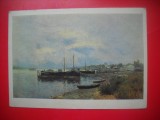 HOPCT 23889 PEWISAJ- 1889-I I LEVITAN 1860-1900 --RUSIA -MUZEE - CP PICTURA --CIRCULATA