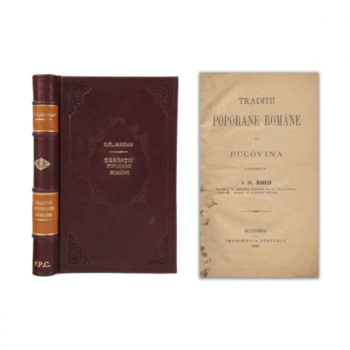 Simion Fl. Marian, Tradi&Aring;&pound;ii poporane rom&Atilde;&cent;ne din Bucovina, 1895
