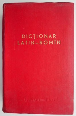 Dictionar latin-roman foto