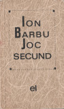 Ion Barbu - Joc secund, Alta editura