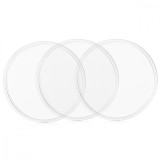 Set 3 Suporti antiderapanti pentru bord Kwmobile, Transparent, Silicon, 43408.03