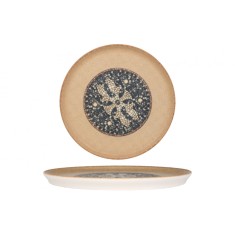 Bonna Farfurie pentru Desert - Mesopotamia - Por&Aring;&pound;elan - 22 cm - set de 6