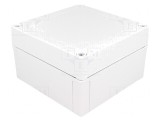 Carcasă universală ABS gri 130x130x75mm