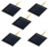 Kit microsolar photovoltaic 5 pcs. 54mm x 54mm 2V 100Ma