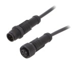 Cablu senzori automatizări M12-M12 1m