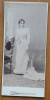 Foto pe carton gros , Cernauti , sf. de sec. 19 , doamna Francisca Krielarczytz