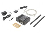 Ruter cu 4 porturi RJ45 Kit de alimentare IP30