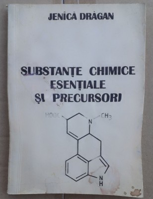 (C527) JENICA DRAGAN - SUBSTANTE CHIMICE ESENTIALE SI PRECURSORI, EDITURA M.I. foto