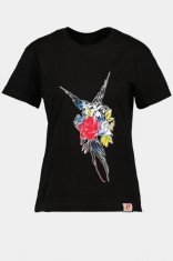 TRICOU PASARE FLORI DAMA XL foto