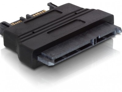 Adaptor SATA 22 pini la Slim SATA 13 pini M-T, Delock 61694 foto