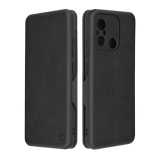 Husa pentru Xiaomi Redmi 12C Techsuit Safe Wallet Plus, Black