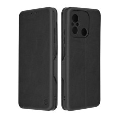 Husa pentru Xiaomi Redmi 12C Techsuit Safe Wallet Plus, Black