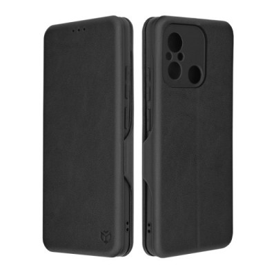 Husa pentru Xiaomi Redmi 12C Techsuit Safe Wallet Plus, Black foto