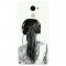 Husa silicon pentru Huawei Y7 Prime 2017, Girl With Headphone