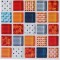Set 19 Stickere Decorative pentru Perete Sau Faianta, 10 X 10 Cm, 0.19 M&sup2; 10 cm 10 cm Multicolor 19 x Sticker decorativ