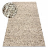 Covor bej, sand NEPAL 2100 - din lana, fata-verso, naturala, 160x220 cm
