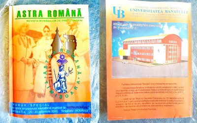 E181-I-ASTRA ROMANA special cu semnatura-dedicatie pt. OVIDIU GANT. foto