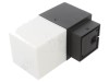 Lampa Gradina GTV Poland LARGO, Montare Perete, IP44, Soclu E27, Aluminiu, Grafit, 1 Priza, 15W