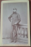 Fotografie tip CDV, militar 1877