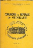 Comunicari si referate de geografie