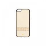 Carcasa iPhone 6/6S Just Must Carve V Beige (protectie margine 360&deg;)