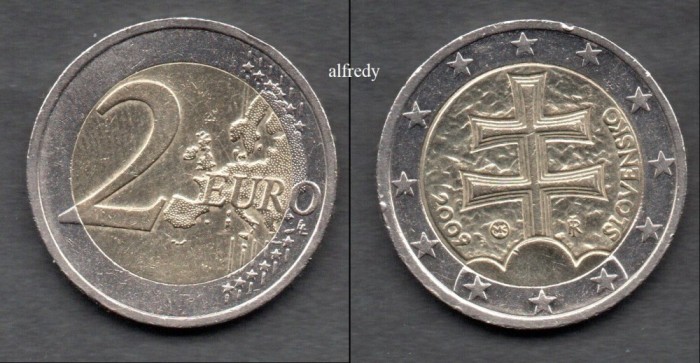 SLOVACIA 2009 2 euro