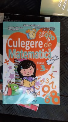 CULEGERE DE MATEMATICA CLASA A III A -SINOCICU ,SPIRIDON ,PLAIASU foto