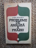 Probleme de analiza a frazei - Aurel Nicolescu