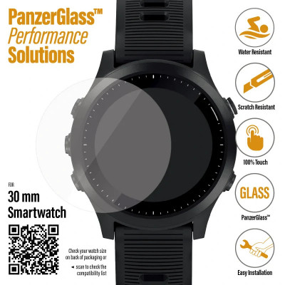 PanzerGlass SmartWatch 30mm | Sticla de protectie pentru ecran foto