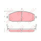 Set Placute frana punte fata TRW, Nissan Patrol Gr 2 Estate (Y61), 06.1997-2009
