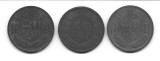Romania lot 20 lei 1942, 1943, 1944